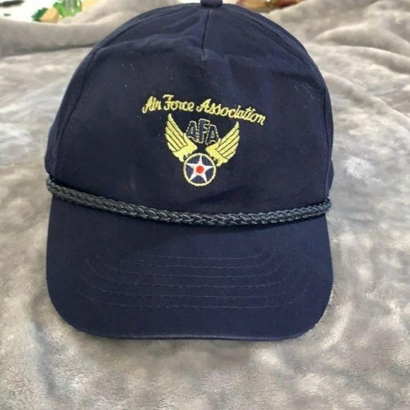 Air Force Association Navy‎ Blue SnapBack Hat - Picture 1 of 5